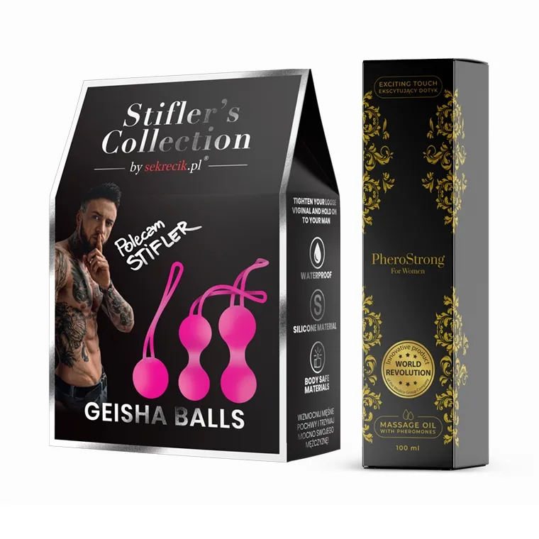 Kulki Gejszy Stifler's Collection by Sekrecik + Olejek PheroStrong damskie Klasyczne